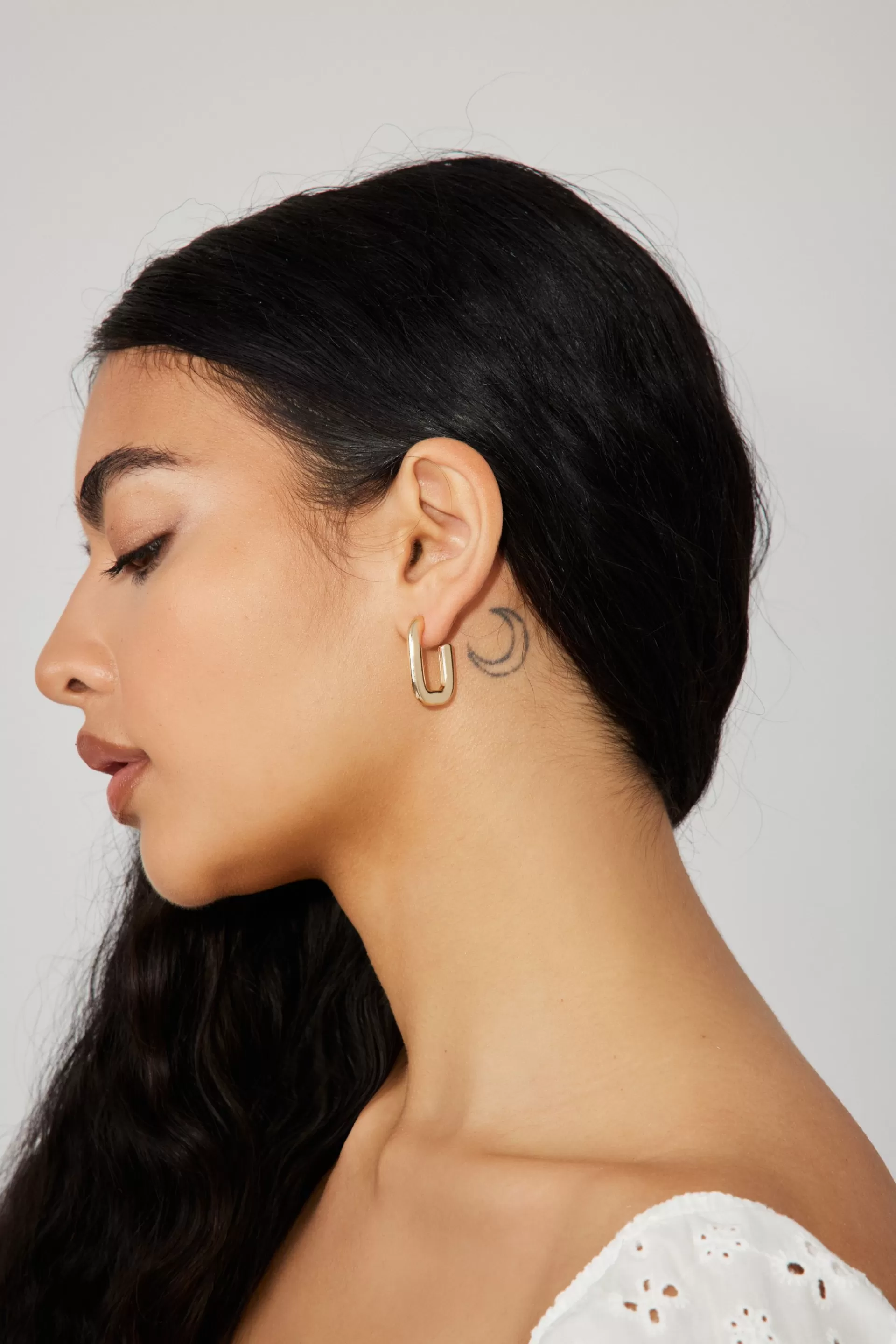 3 Pack Square Hoop Earrings*Garage Clothing Online