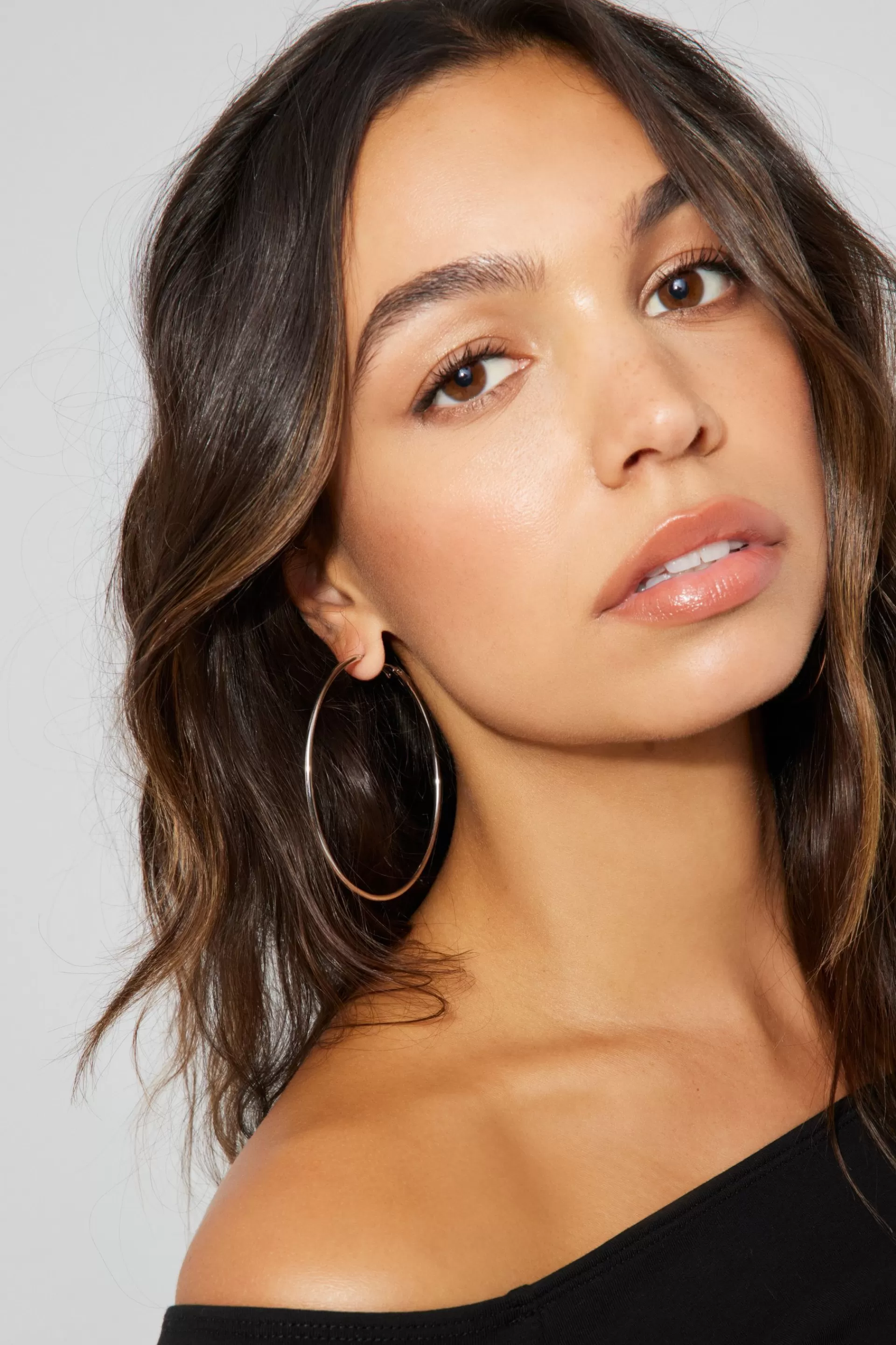 3 Pack Thin Oversized Hoop Earrings*Garage Clothing Clearance