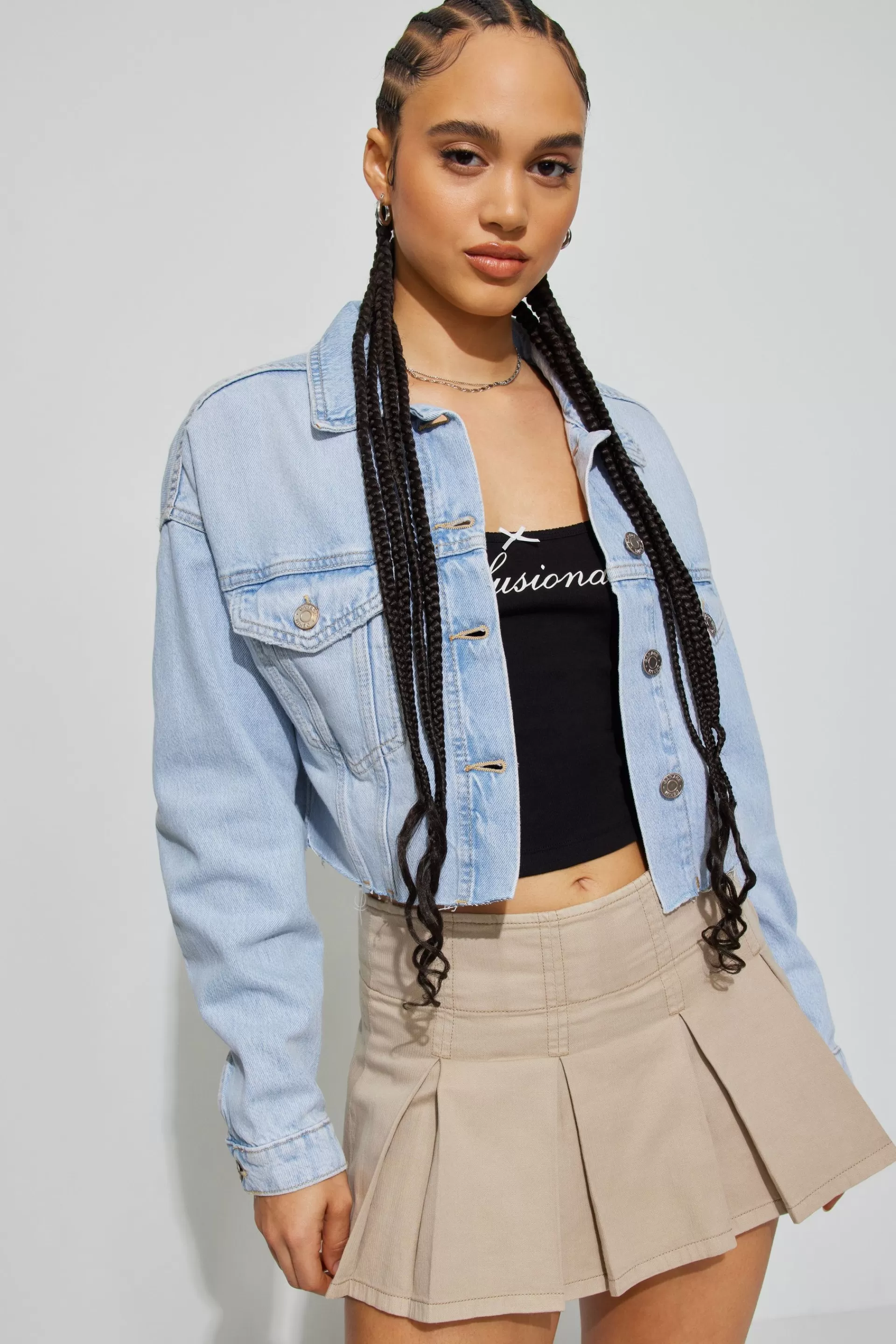 Boyfriend Crop Jacket*Garage Clothing Best Sale