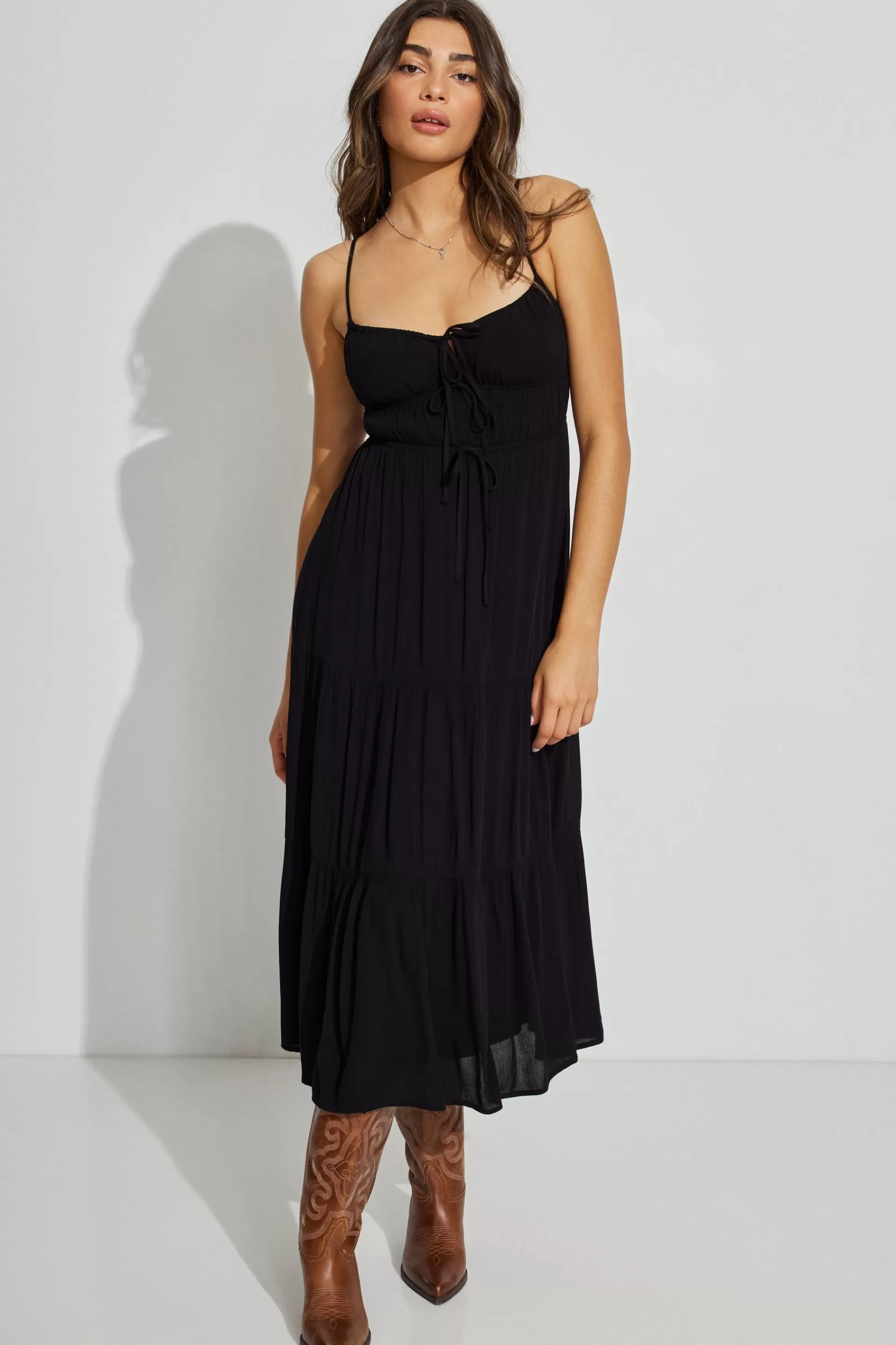 Cage Back Maxi Dress*Garage Clothing Cheap