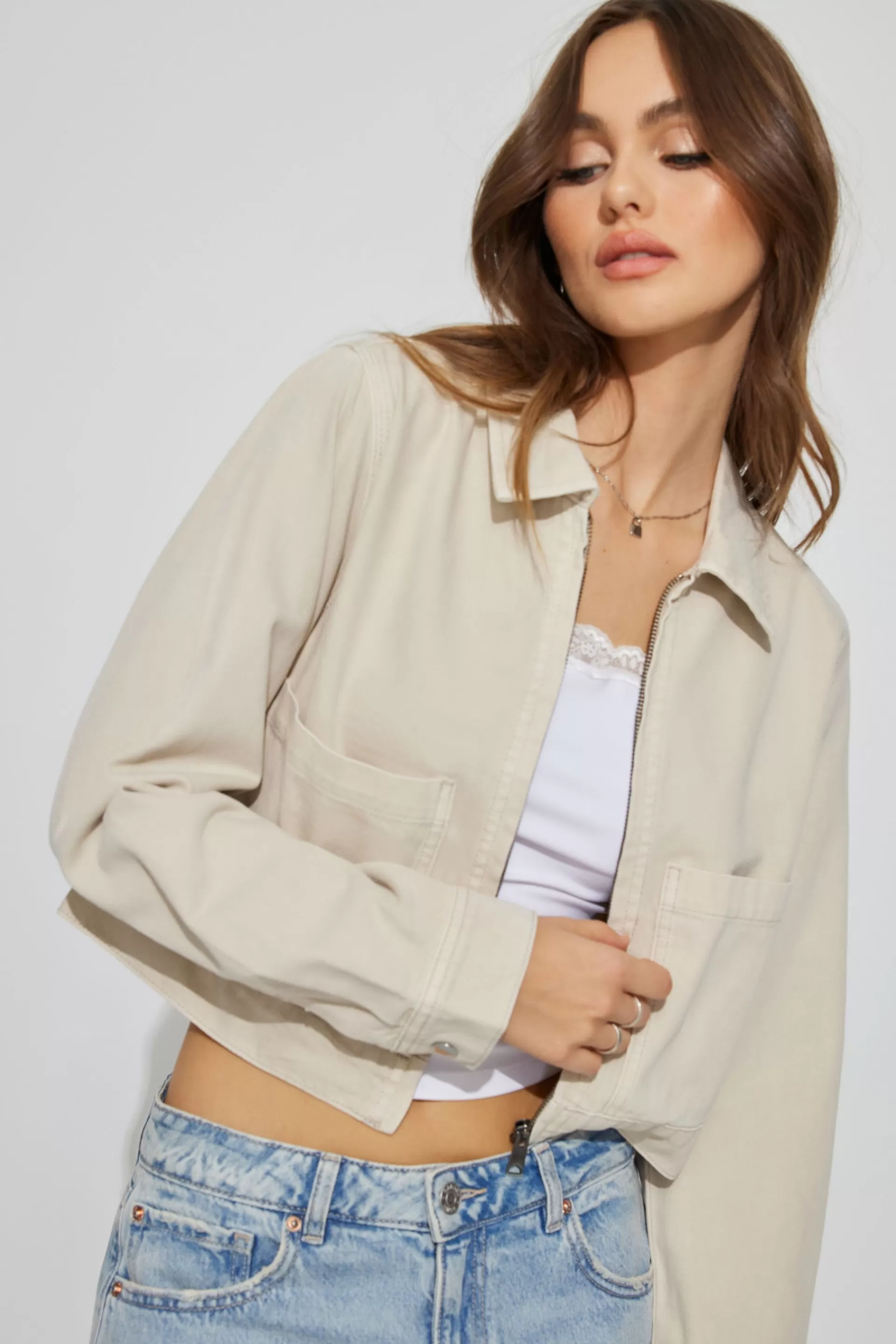 Clean Twill Jacket*Garage Clothing Flash Sale