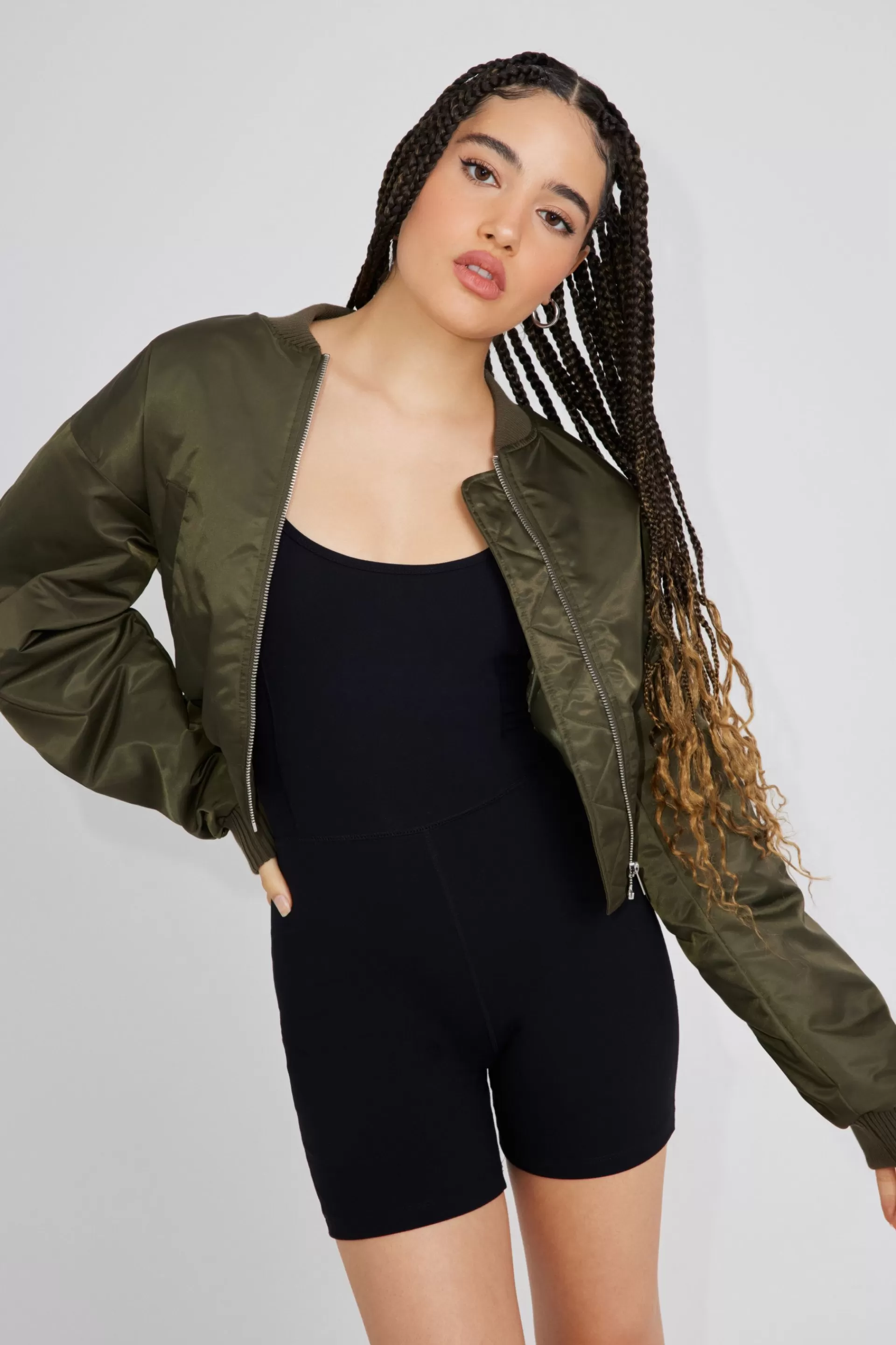 Crop Bomber*Garage Clothing Clearance