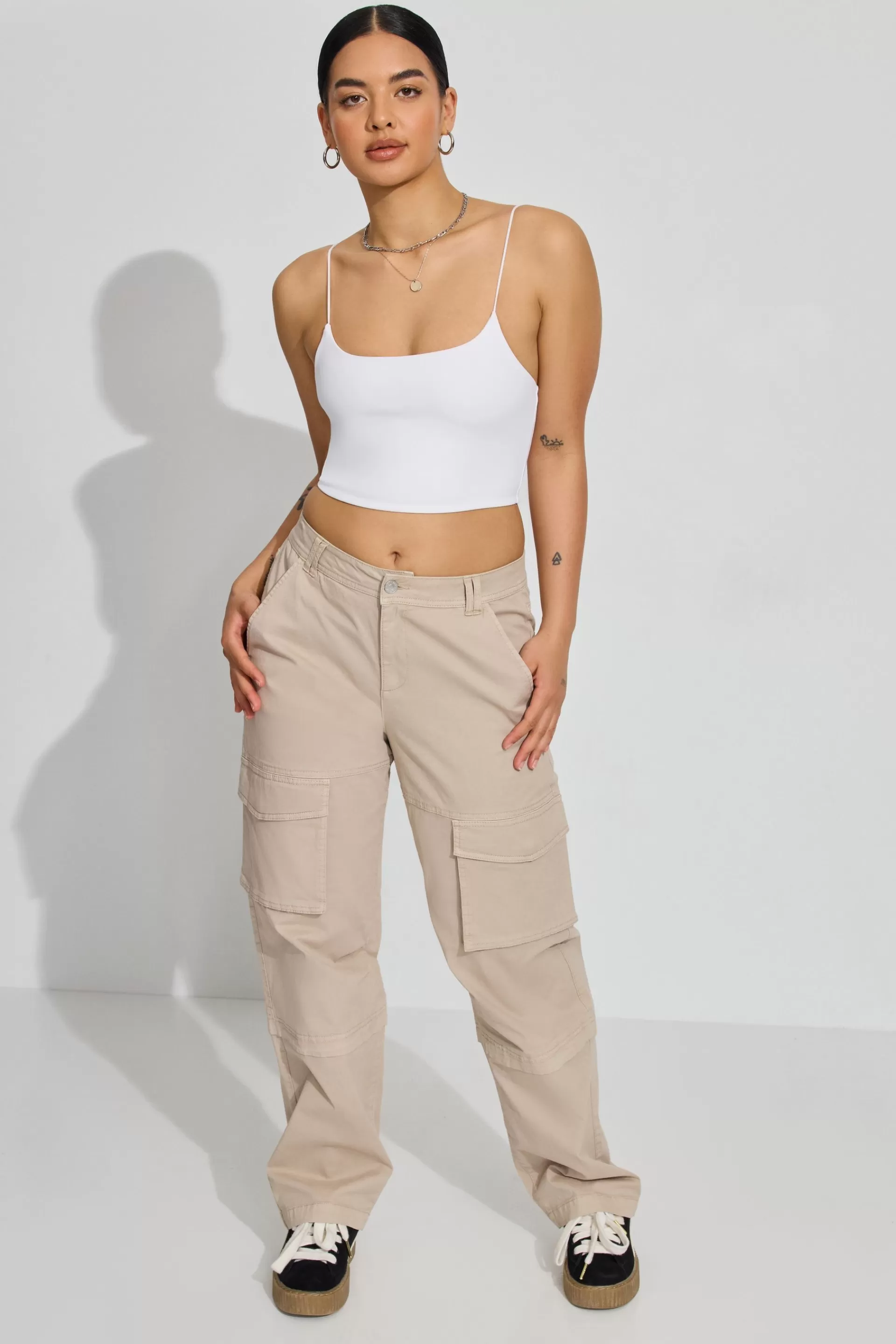 Eva Cropped Cami Top*Garage Clothing Store