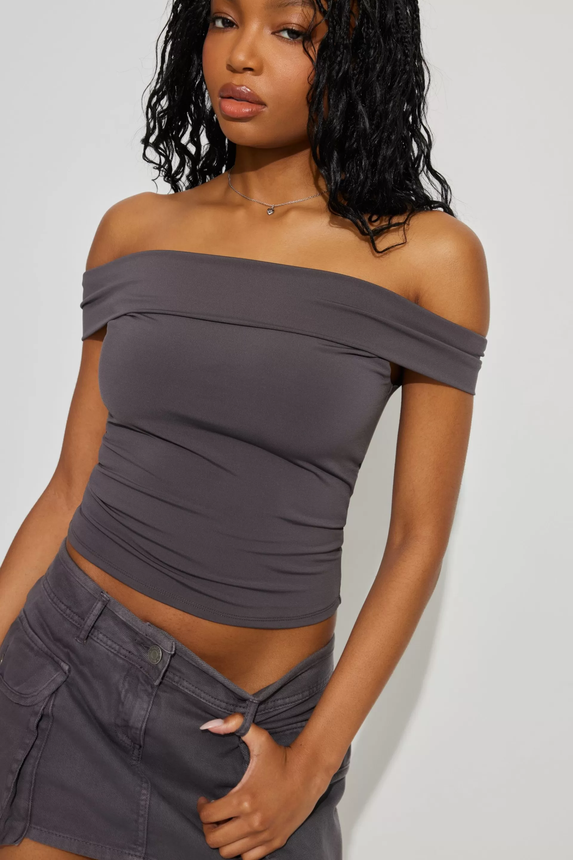 Fiona Off Shoulder Top*Garage Clothing Cheap