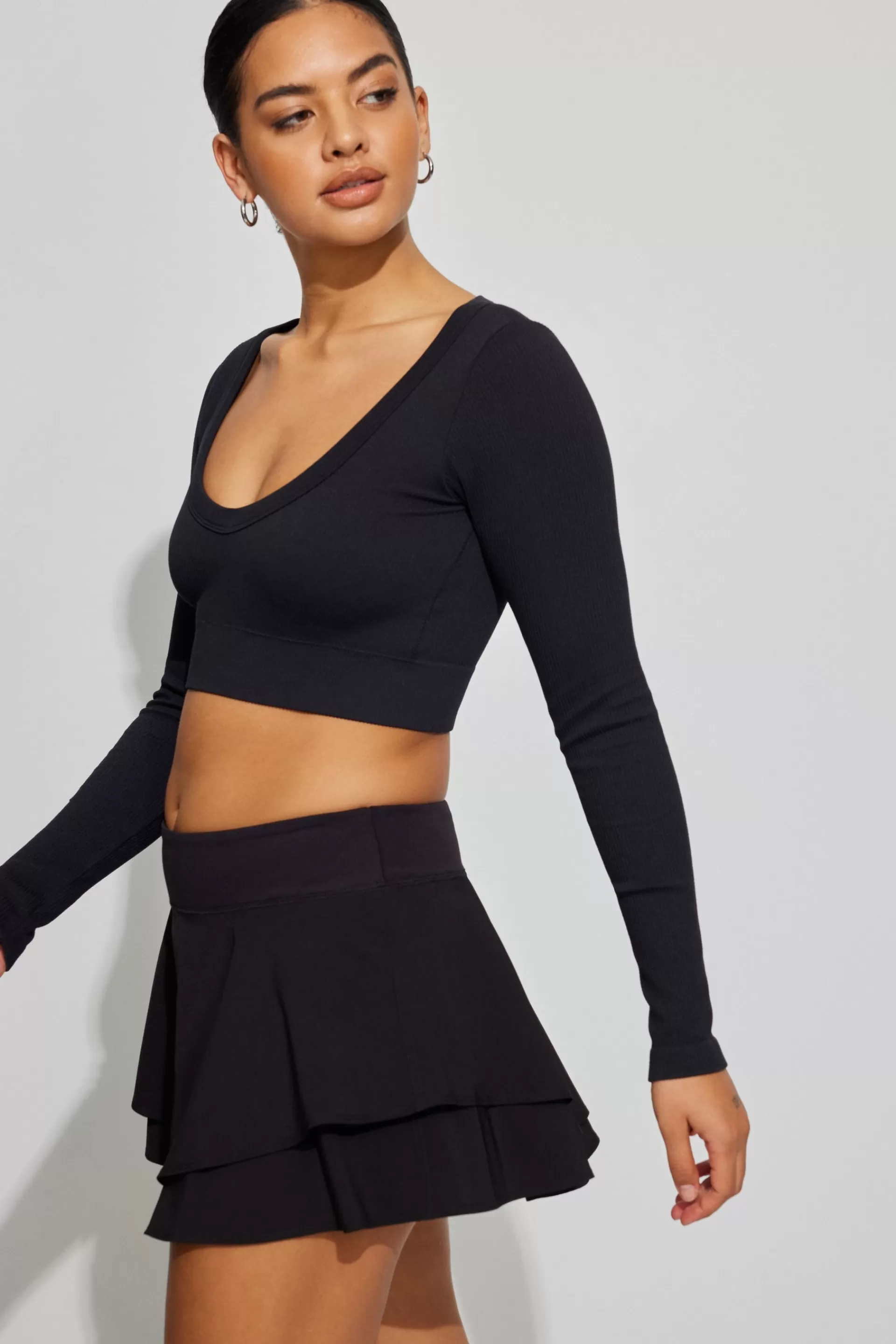 Flare Active Skort*Garage Clothing Discount