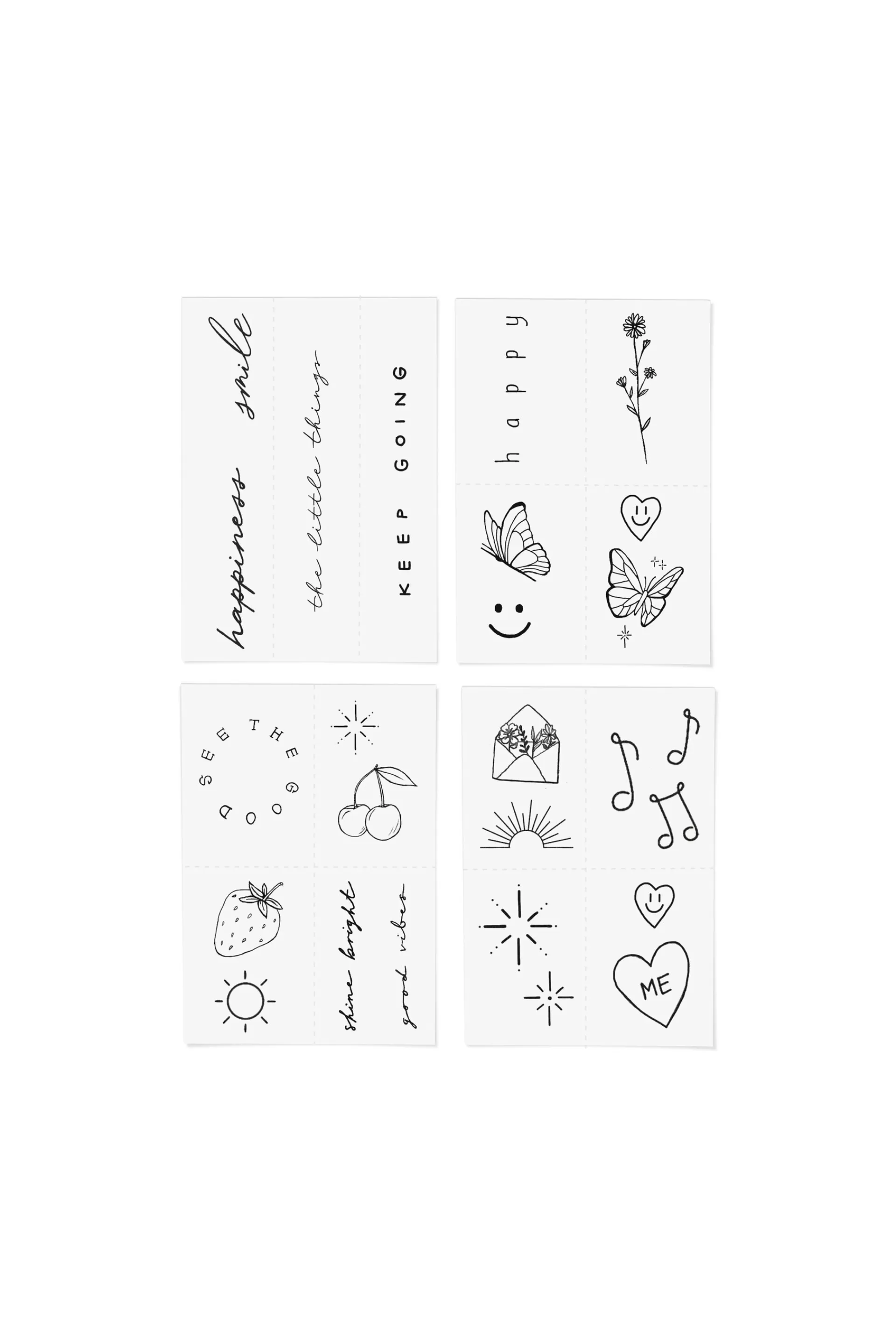 Inked By Dani Temporary Tattoos*Garage Clothing New