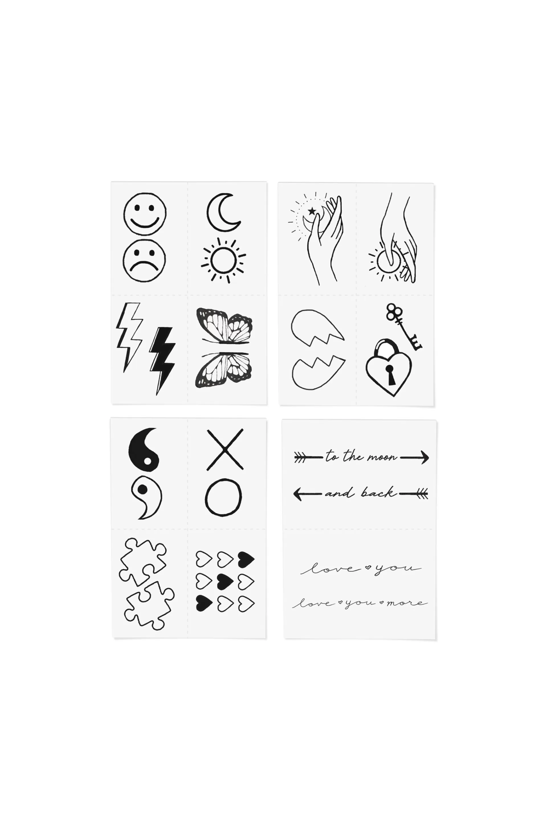 Inked By Dani Temporary Tattoos*Garage Clothing Fashion