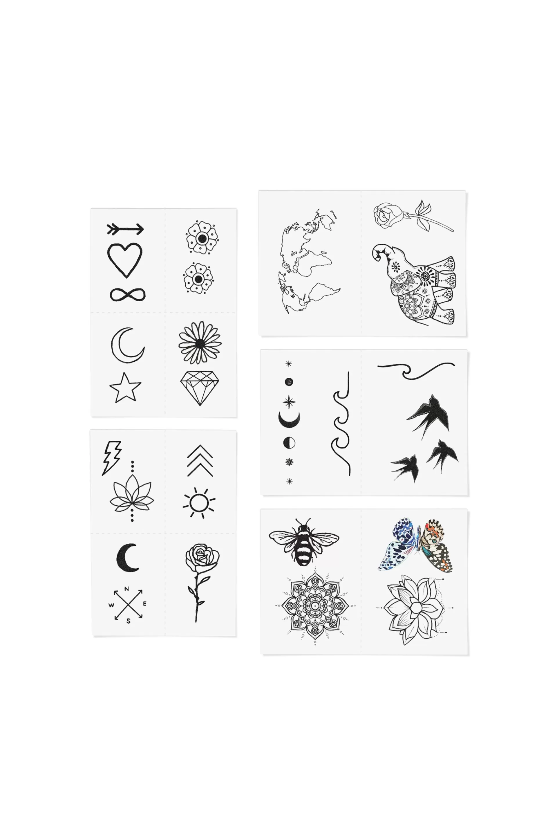 Inked By Dani Temporary Tattoos*Garage Clothing Outlet