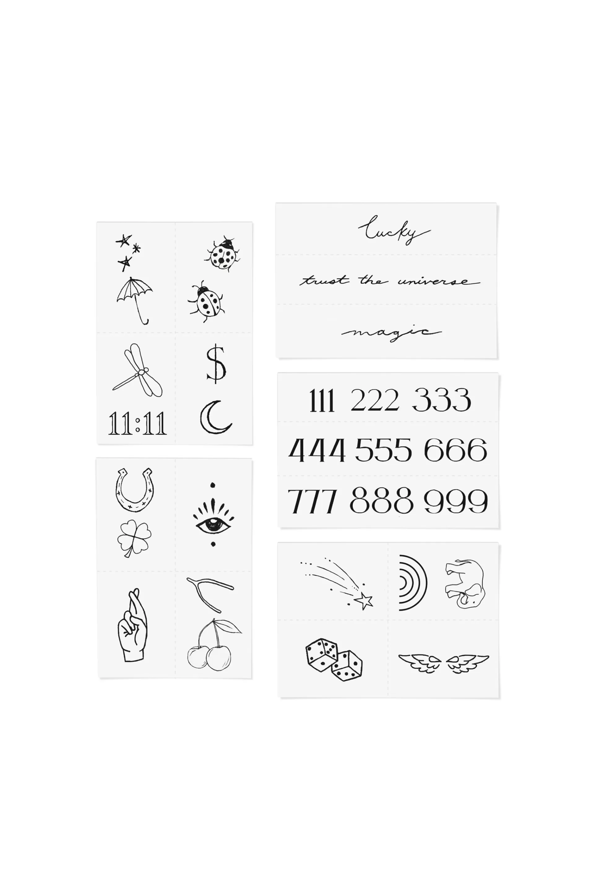 Inked By Dani Temporary Tattoos*Garage Clothing Clearance