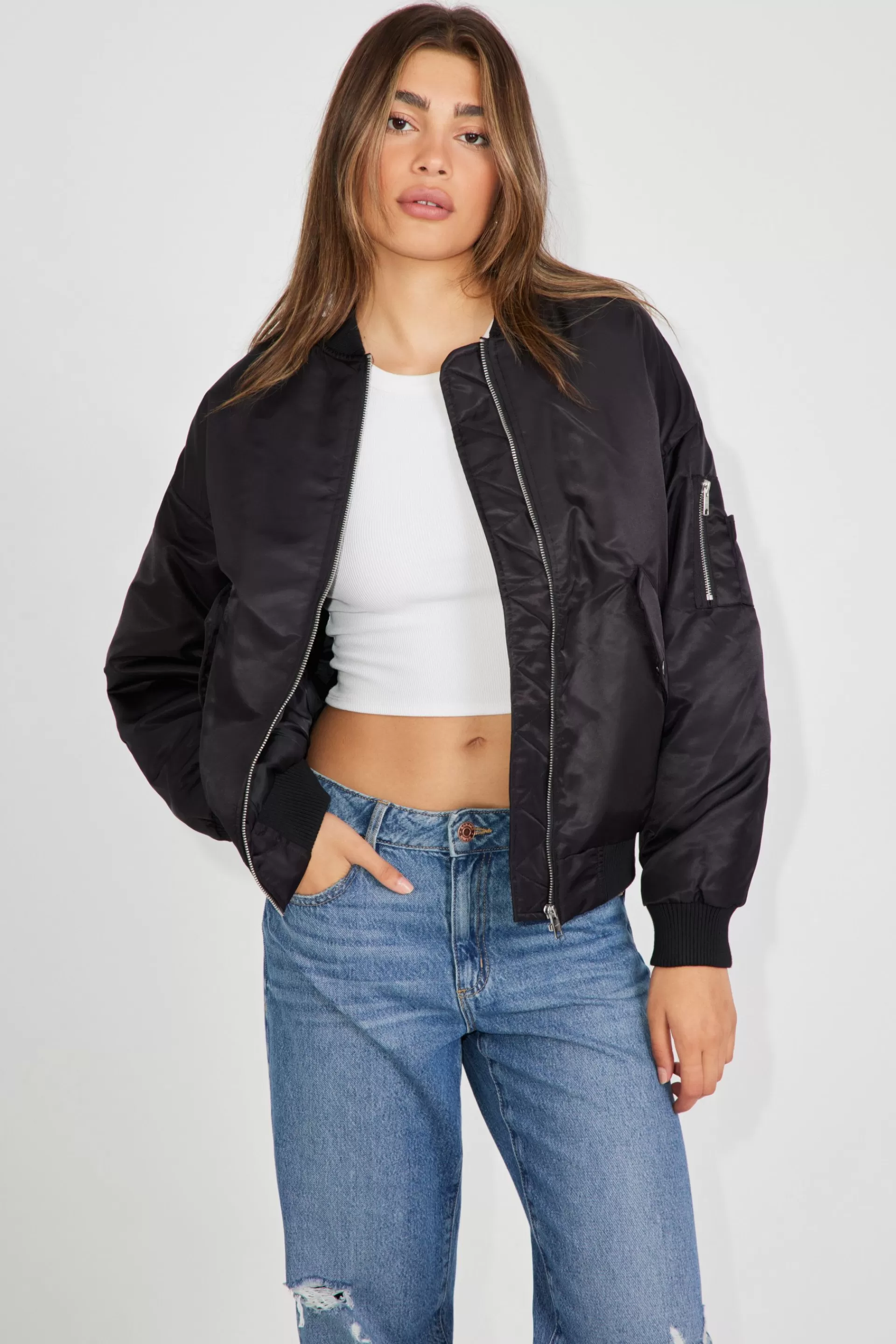 Long Bomber Jacket*Garage Clothing Best