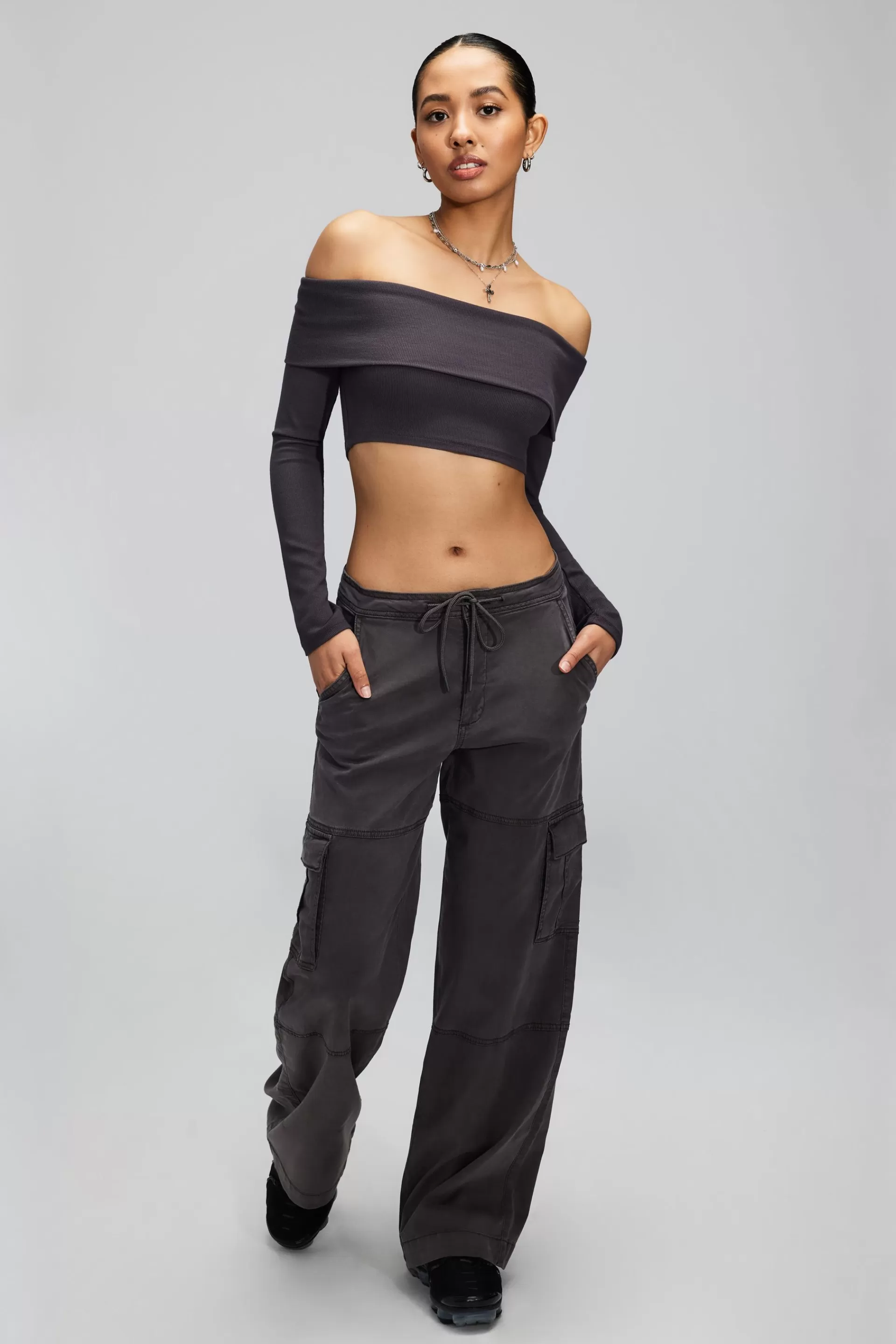 Lucy Fluid Cargo Pant*Garage Clothing Online