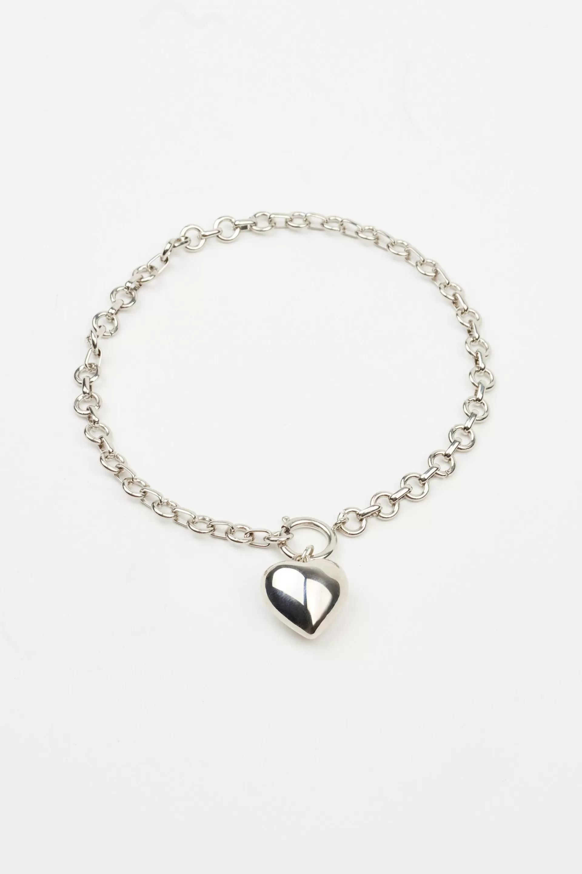 Metal Heart Choker*Garage Clothing Sale