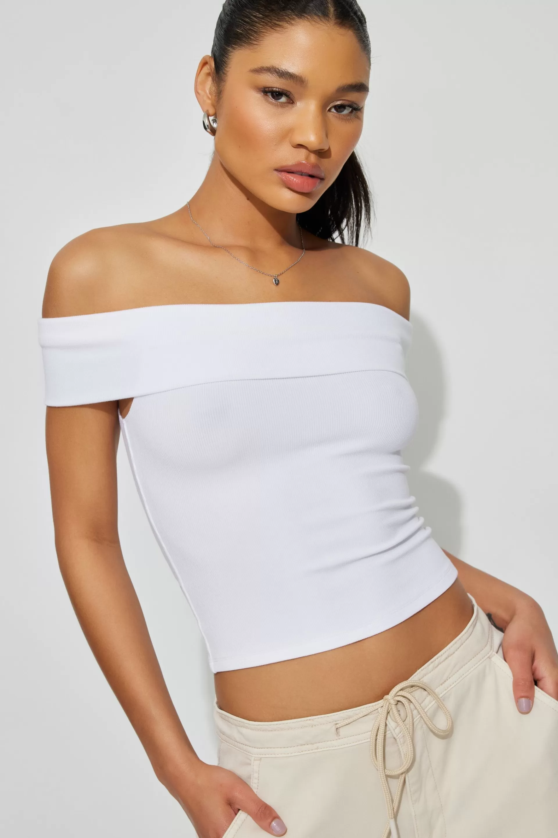 Off Shoulder Top*Garage Clothing Sale