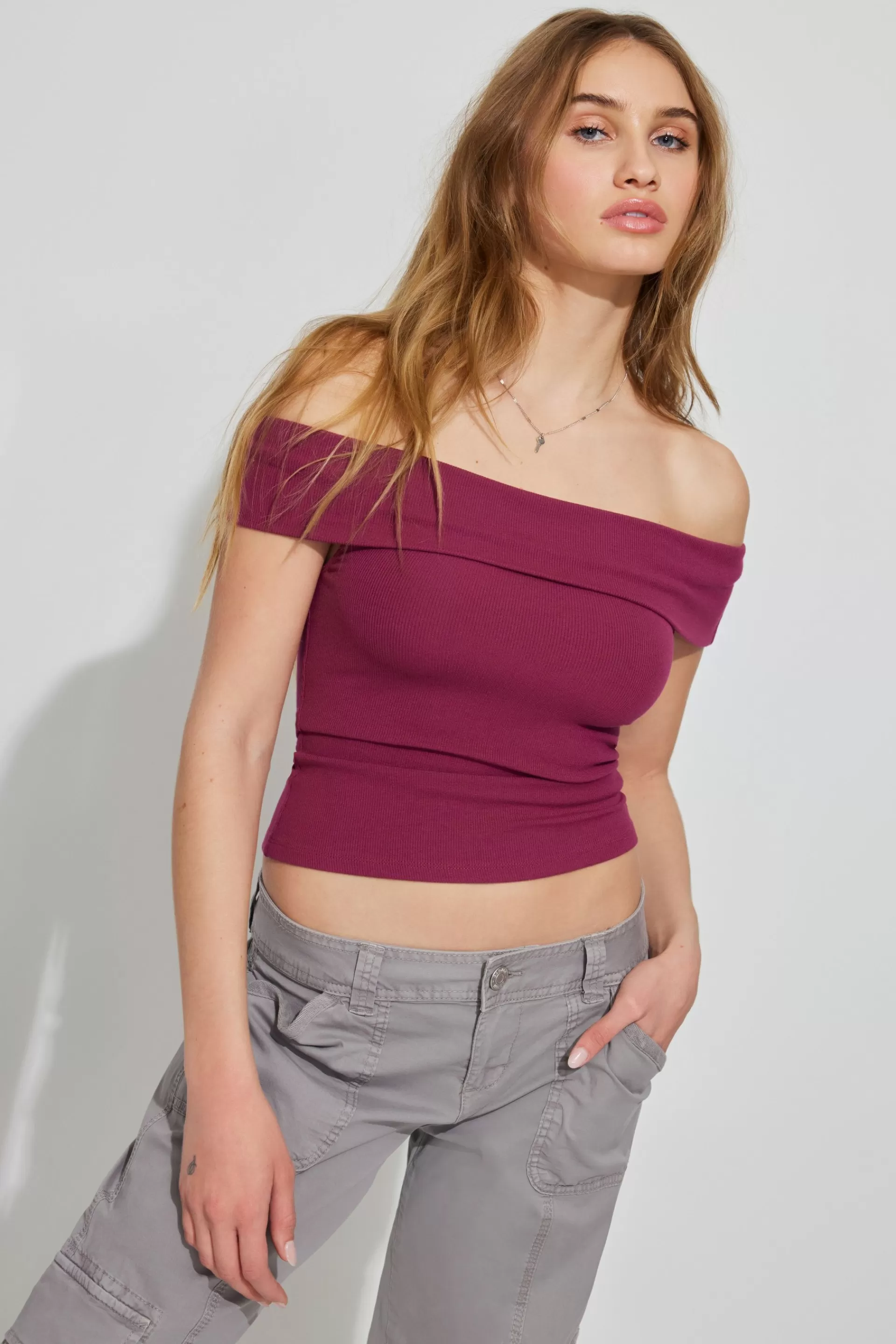 Off Shoulder Top*Garage Clothing Best