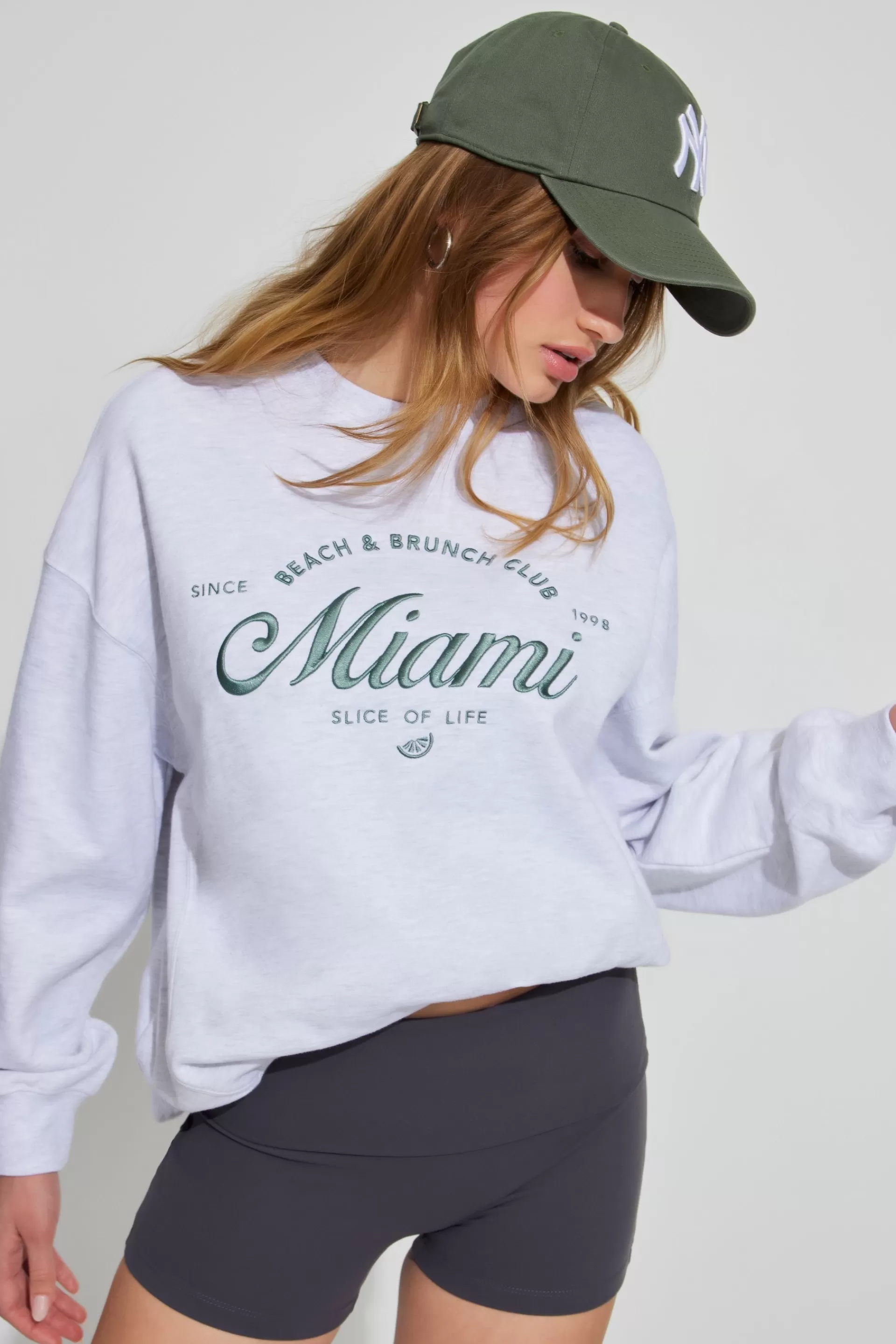 Oversized Crewneck Sweatshirt*Garage Clothing Online