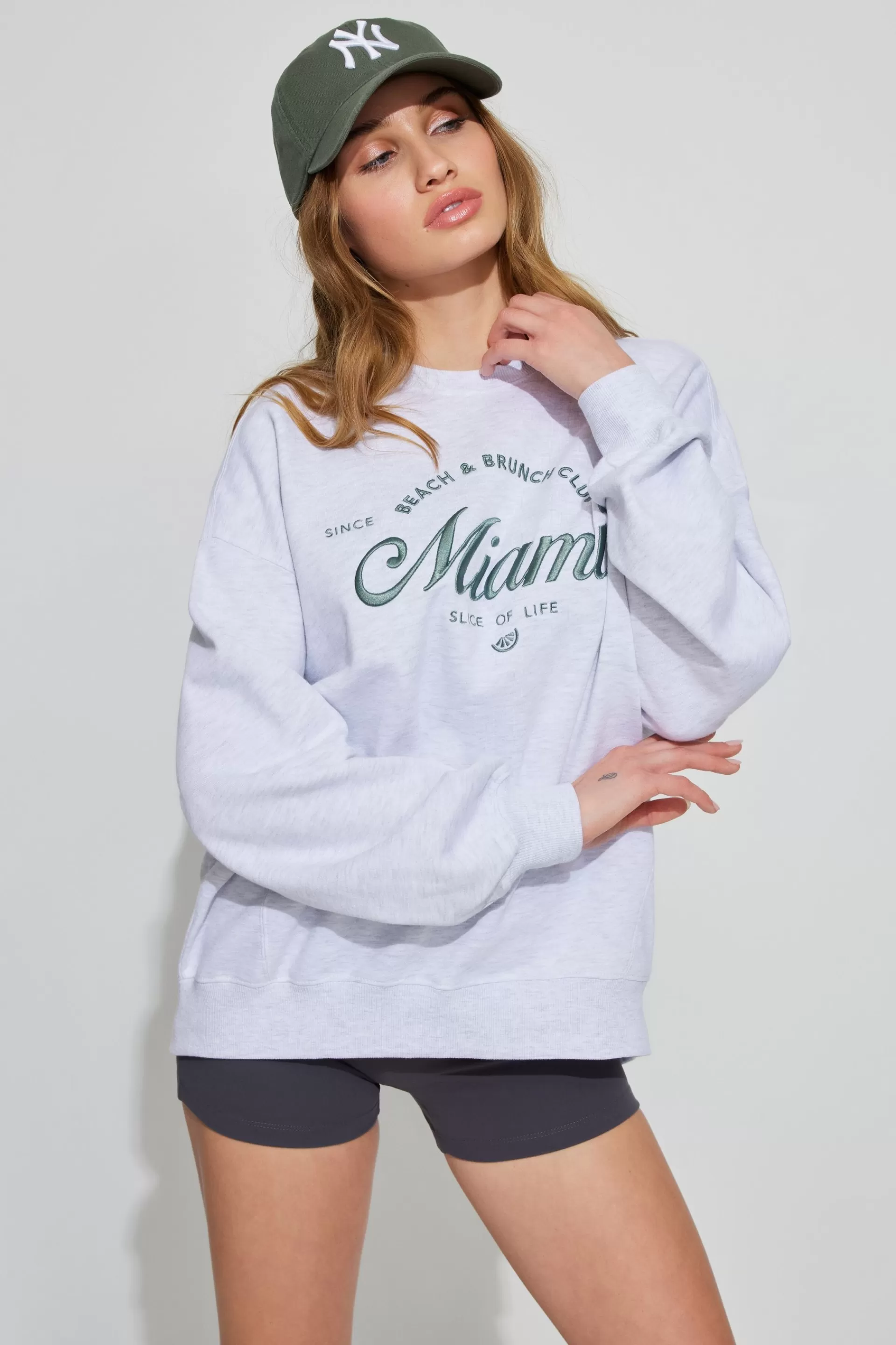 Oversized Crewneck Sweatshirt*Garage Clothing Online