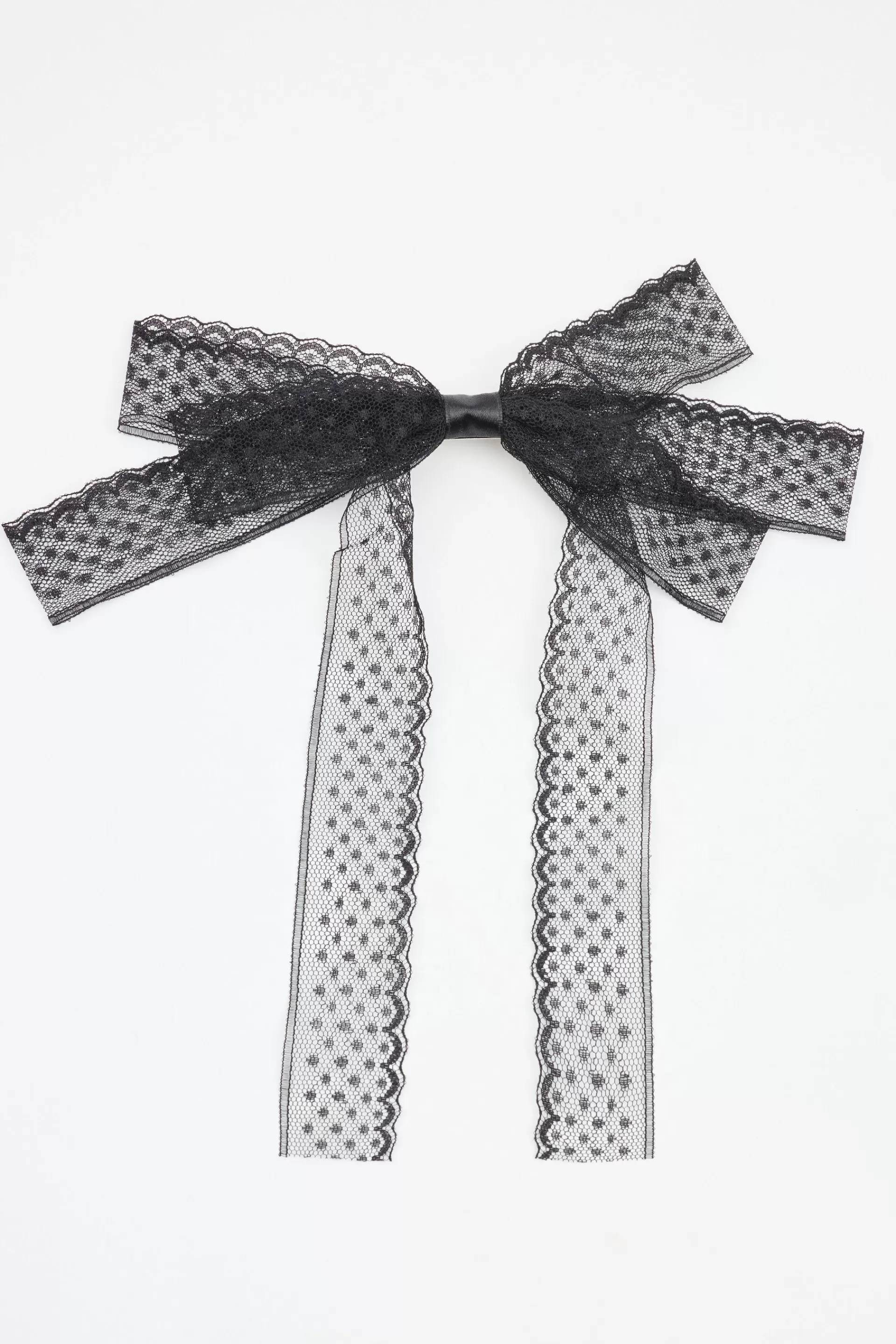 Oversized Lace Bow Clip*Garage Clothing Discount