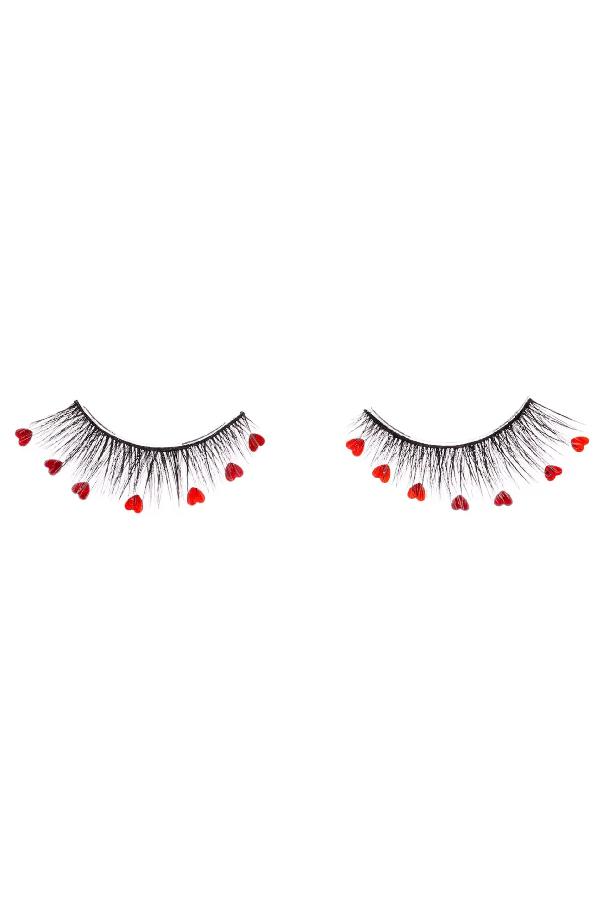 Paintlab - Red Hearts Lashes*Garage Clothing Fashion