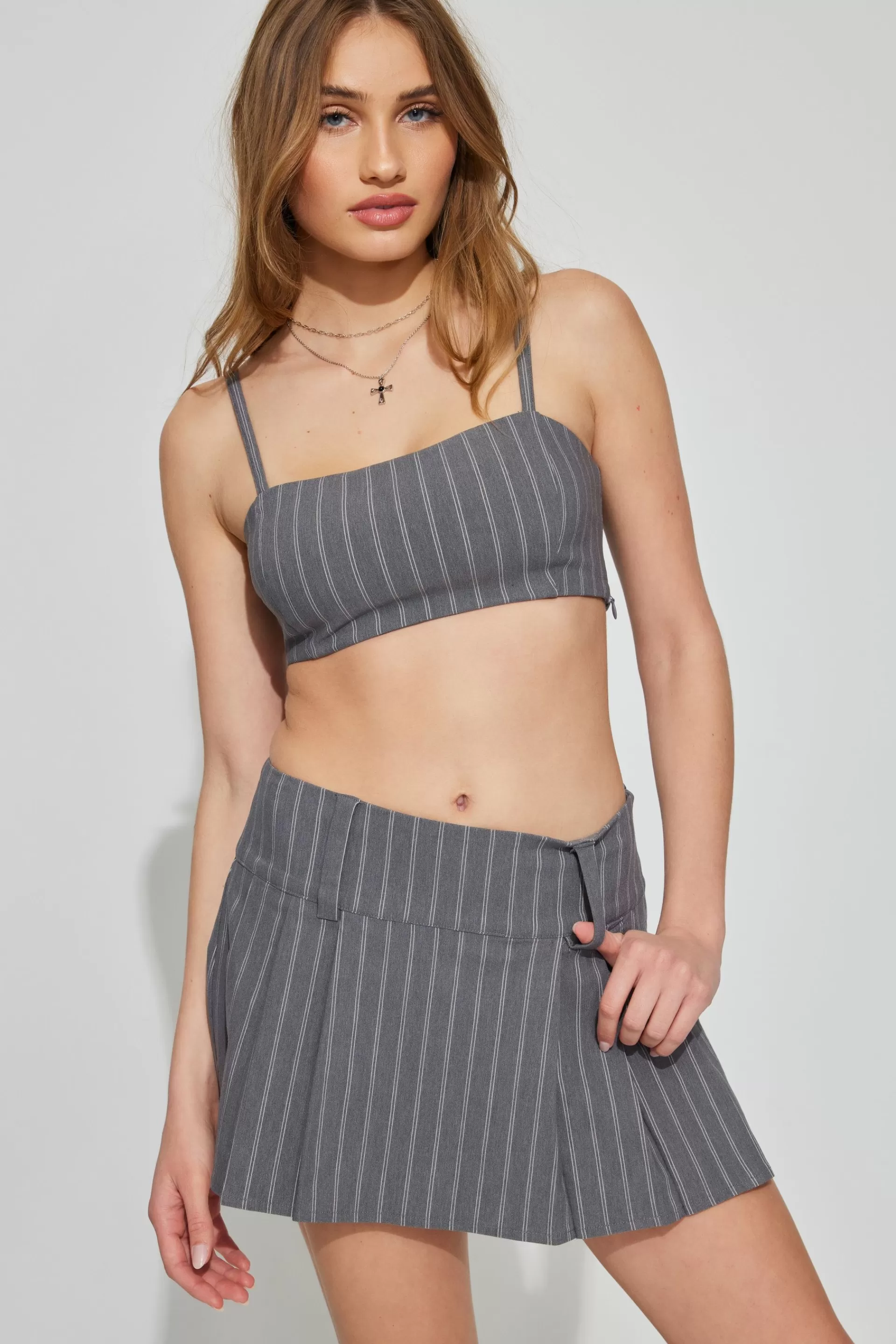 Pleated Micro Skort*Garage Clothing Cheap