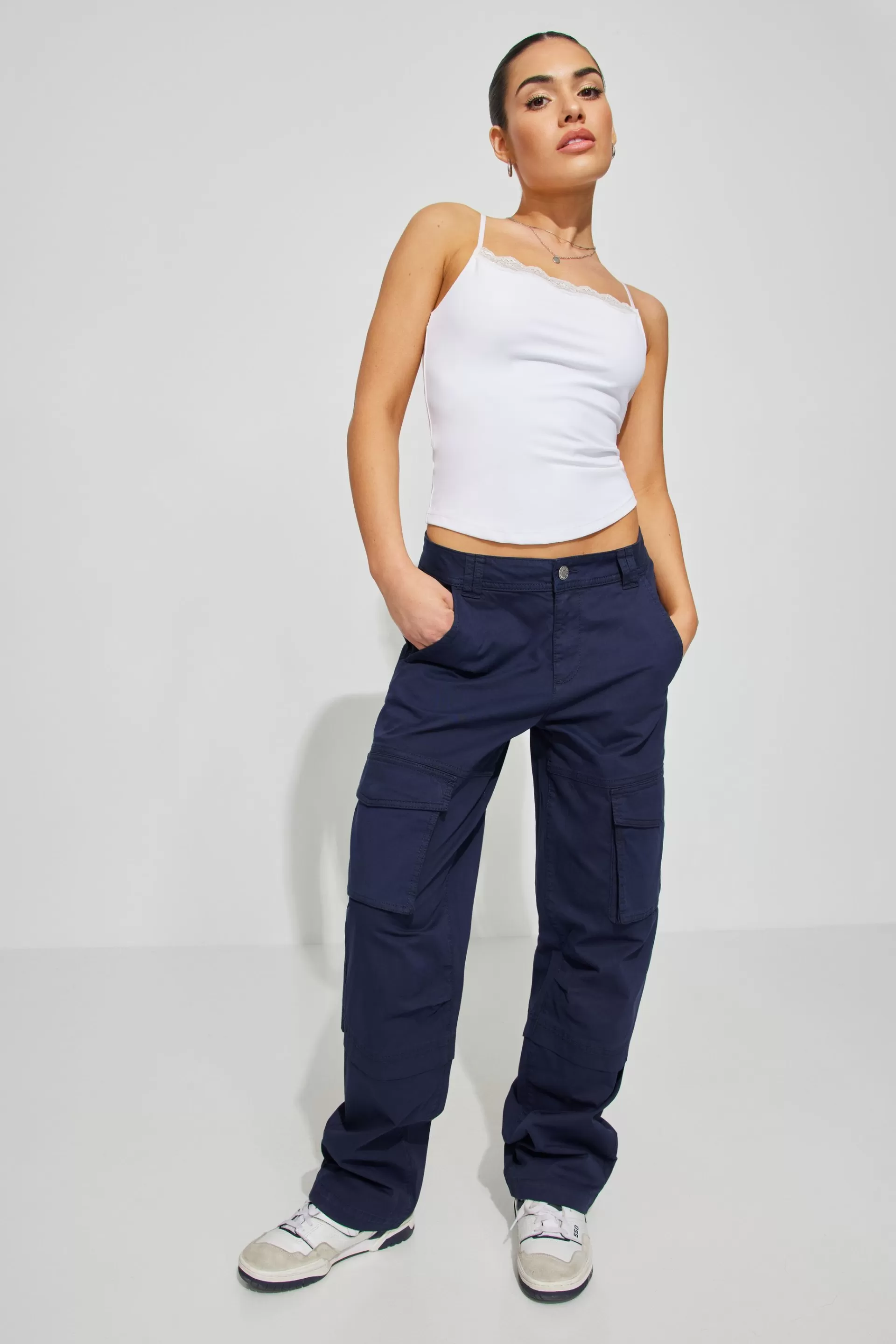 Remi Straight Cargo Pant*Garage Clothing Flash Sale