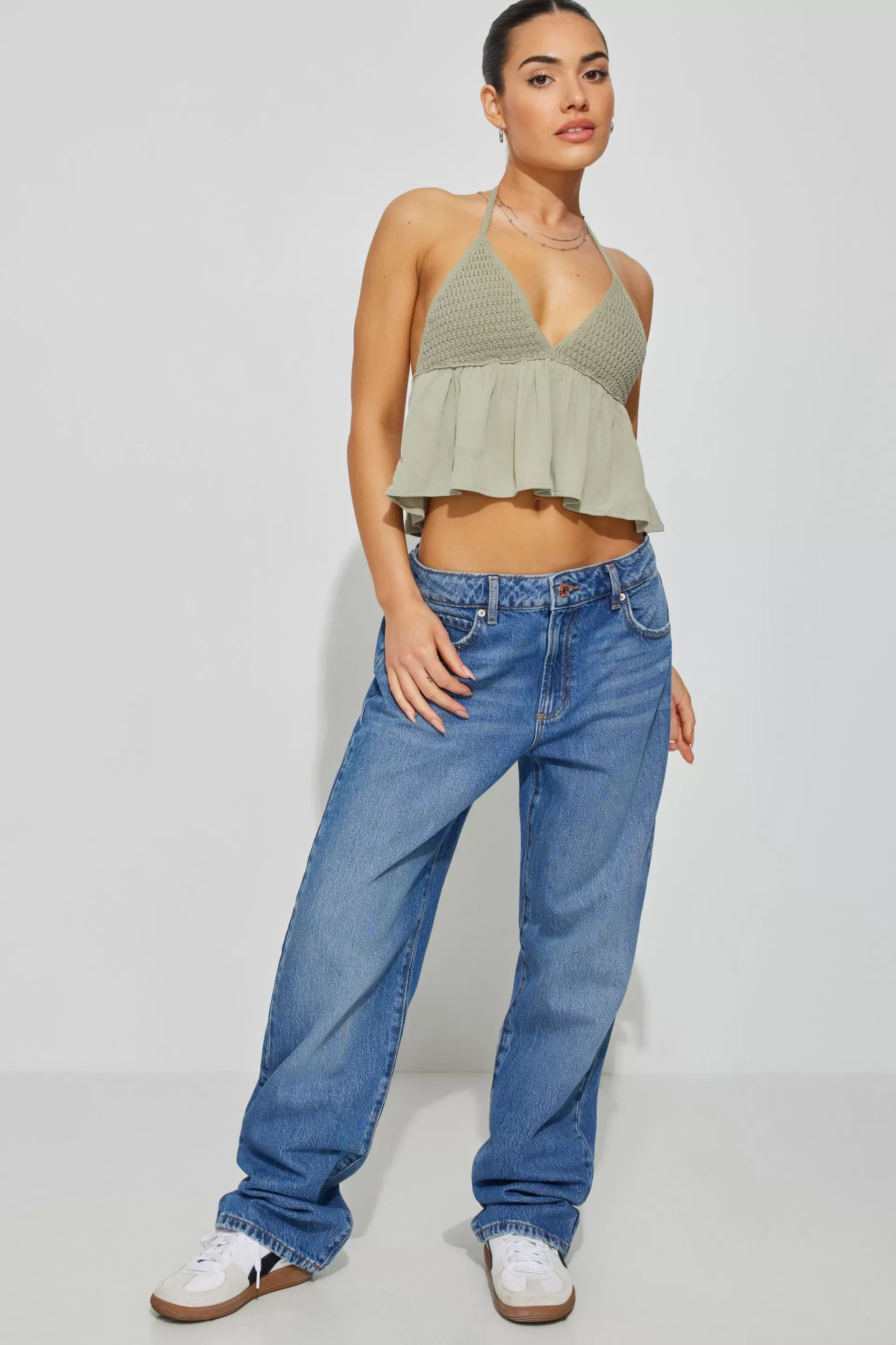 Slouchy Jean*Garage Clothing Cheap