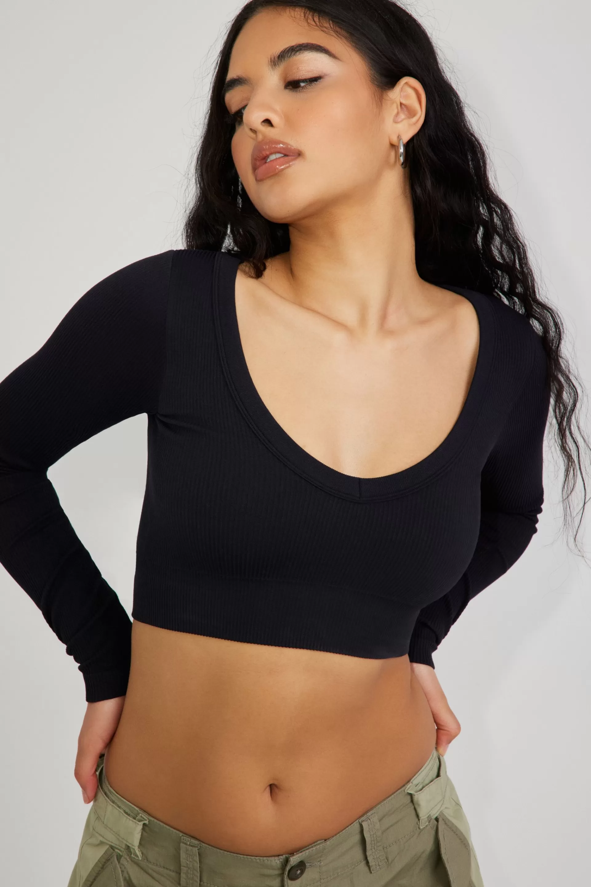 Sonia Seamless Long Sleeve Top*Garage Clothing New