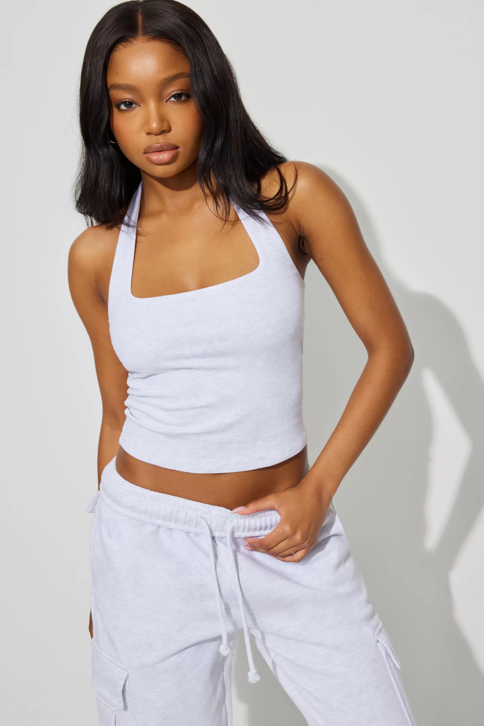 Square Neck Halter Top*Garage Clothing Online