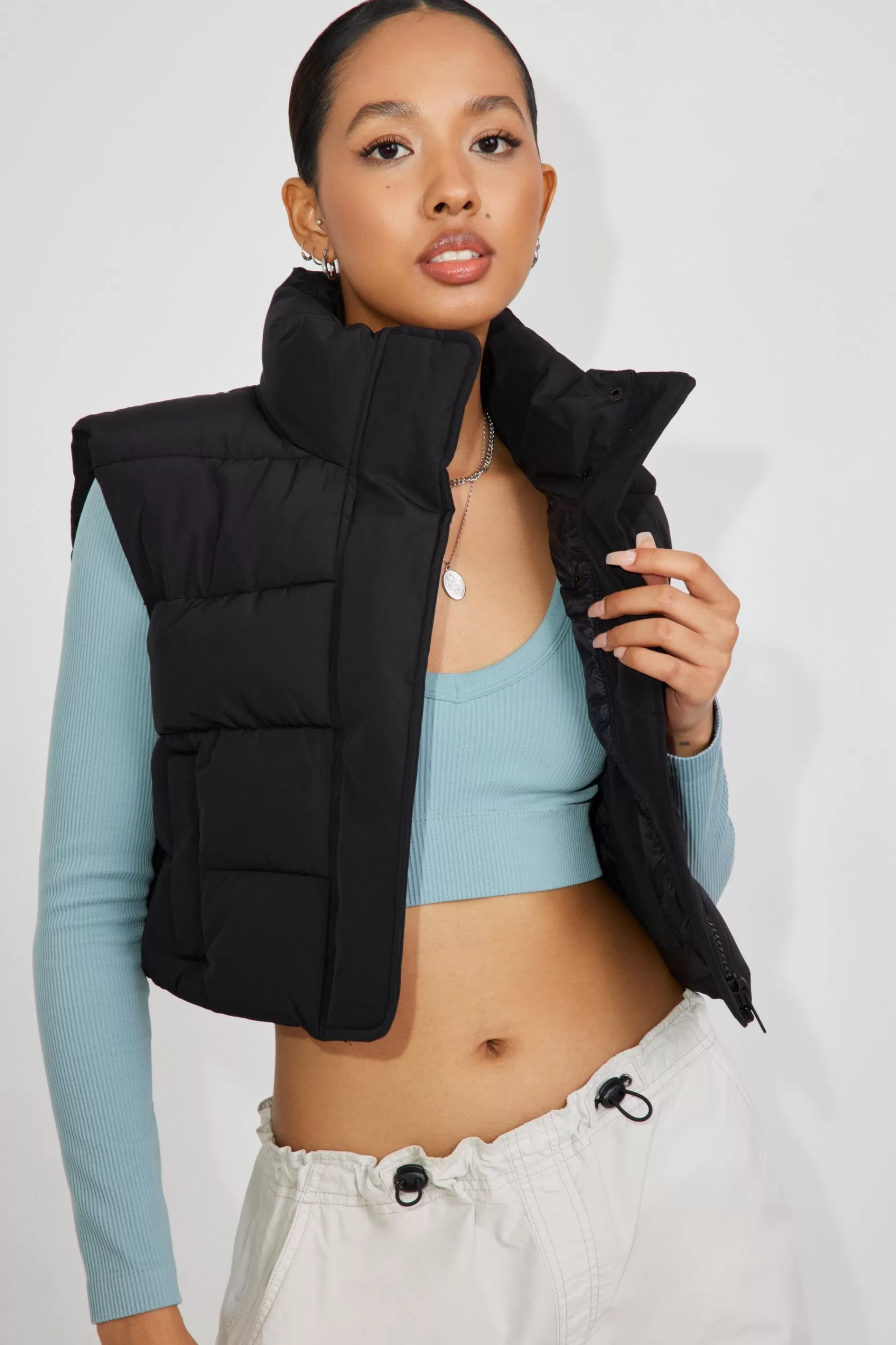 Tech Puffer Vest*Garage Clothing Outlet