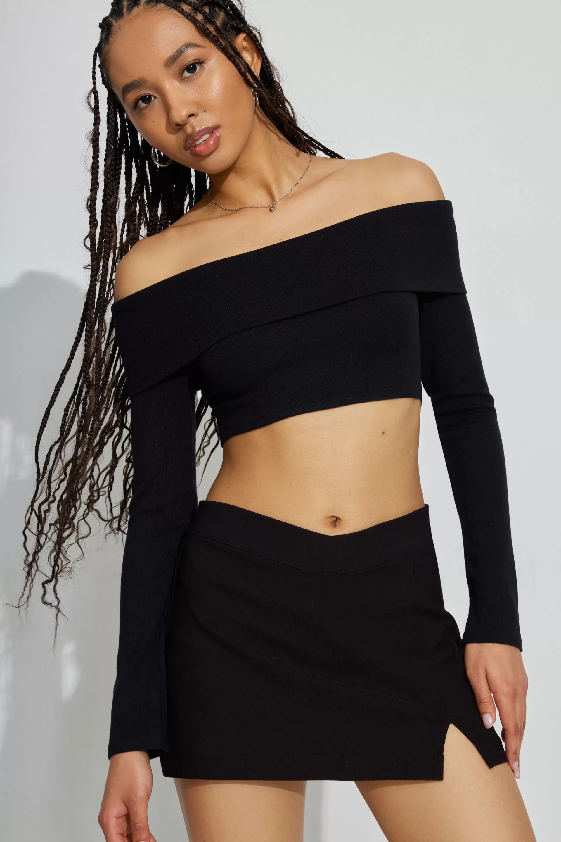 That'S Hot Mini V Waist Skort*Garage Clothing Shop